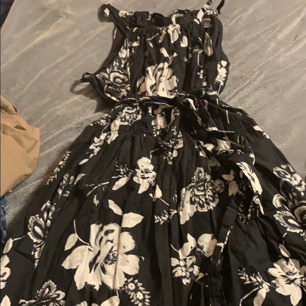 White house black market sun dress